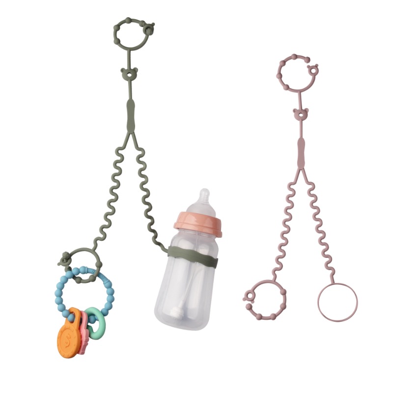 Zwitsal Baby Products - New Silicone Two-in-one Anti-lost Chain Teether